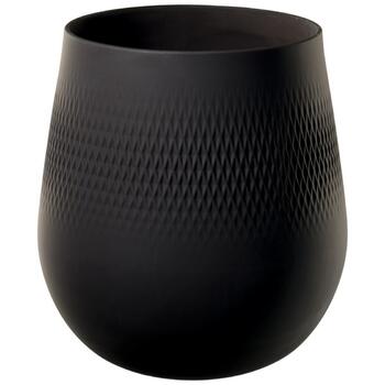 Ваза чорна 20,5 х 20,5 х 22,5 см Collier Villeroy & Boch