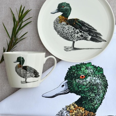 Кухоль для чаю Maxwell Williams Duck Wren MARINI FERLAZZO, фарфор, 13 х 10,5 х 8,5 см, 450 мл