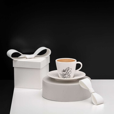 Блюдце до чашки для кави 15,4 см біле Manufacture - Mickey Mouse Villeroy & Boch