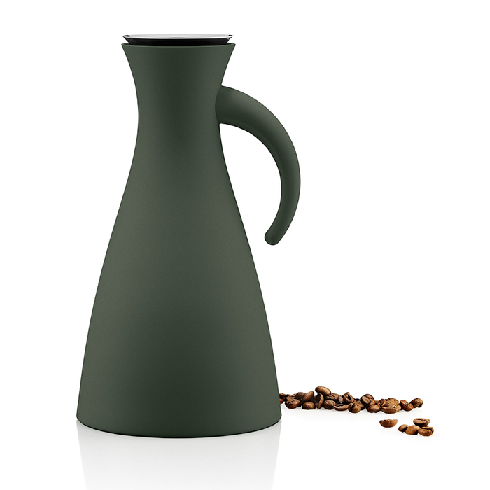 Кавовий вакуумний глечик 1 л болотний Kaffee-Isolierkanne Eva Solo