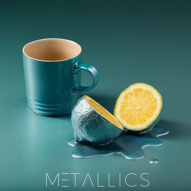 Чашка 350 мл, бірюзова Metallic Karibik Le Creuset