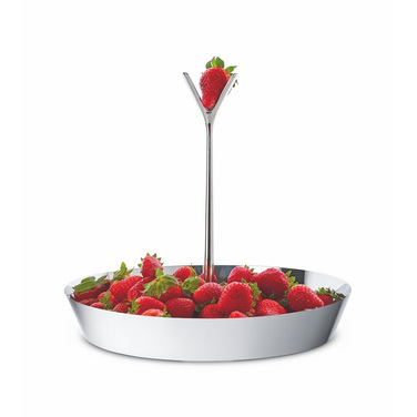 Фруктовница 29,5х27х29,5 см металлик Tutti frutti Alessi