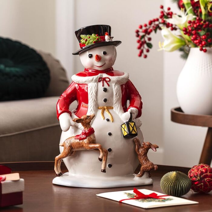 Різдвяна фігурка Сніговик 24 х 36 см Christmas Toys Villeroy & Boch