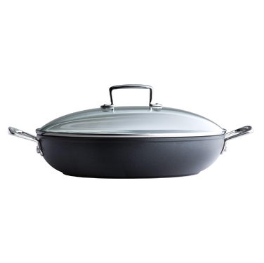 Професійна сковорода з скляною кришкою 28 см, Le Creuset