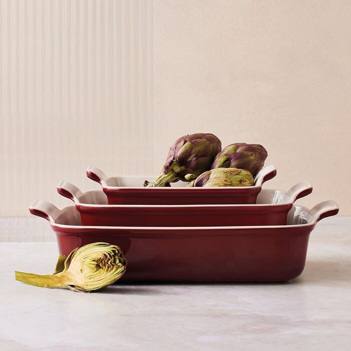 Форма для запікання прямокутна 2,4 л 26 см Garnet Le Creuset