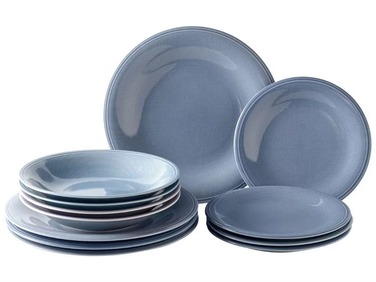 Набір тарілок 12 предметів, синіх Color Loop Horizon Villeroy & Boch