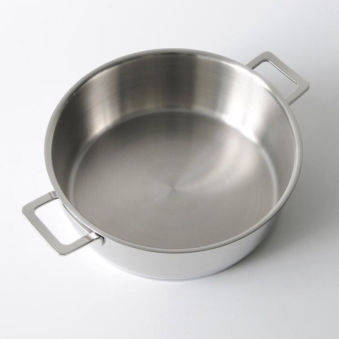 Каструля з двома ручками 24 см 3,4 л металік Pots Pans Alessi