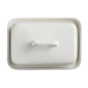 Масленка с крышкой Maxwell & Williams EPICURIOUS, фарфор, 17 х 12 х 11 см, 850 мл
