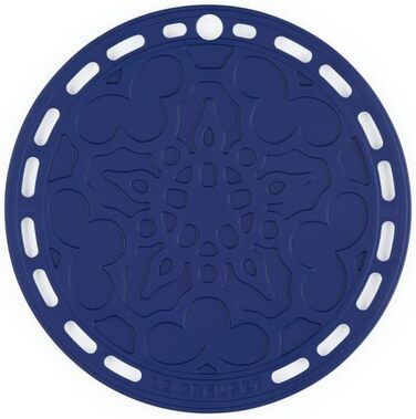 Підставка Le Creuset Tradition з силікону, термостійка до 250C, Ø 20 см, 93007300060000 (лазуровий)