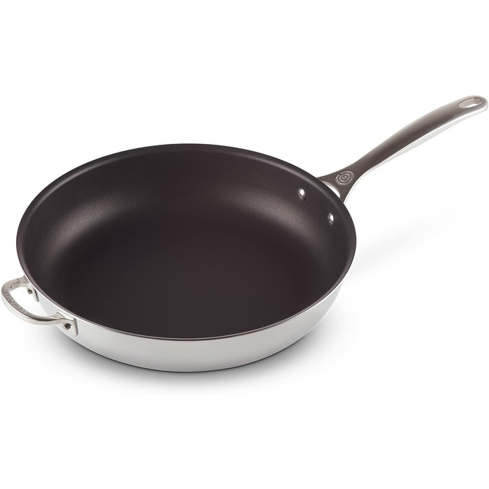 Сковорода 32 см з антипригарним покриттям 3-ply Plus Le Creuset