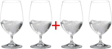 Бокал для воды 370 мл, набор 4 предмета, Vinum Riedel