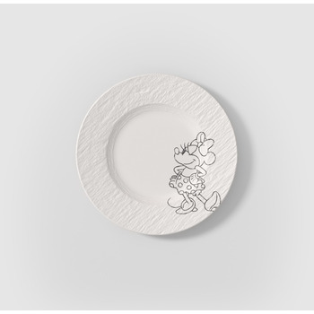 Тарілка для сніданку / десерту 21,7 см біла Manufacture - Mickey Mouse Villeroy & Boch
