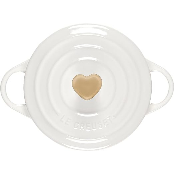 Міні-кокотниця з кришкою 0,25 л Heart Le Creuset