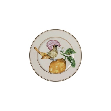 Тарілка для хліба 18 см Королівська мухоловка IDYLLIA Swarovski x Rosenthal