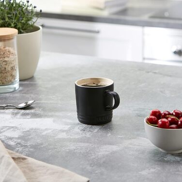 Керамічна чашка Le Creuset, 0,35 л, 70302351700002 (чорна матова, 350 мл)