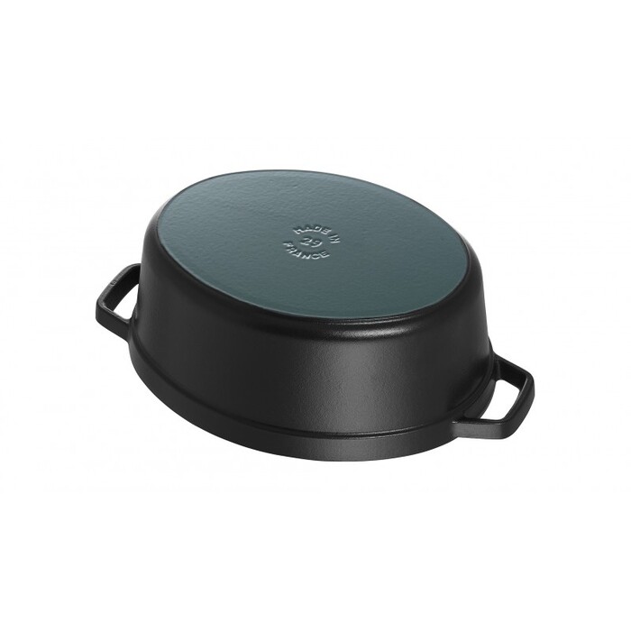 Кокот овальний 27 см, чорний Staub
