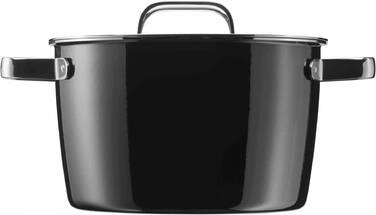 Каструля 22 см Чорна Fusiontec Aromatic WMF