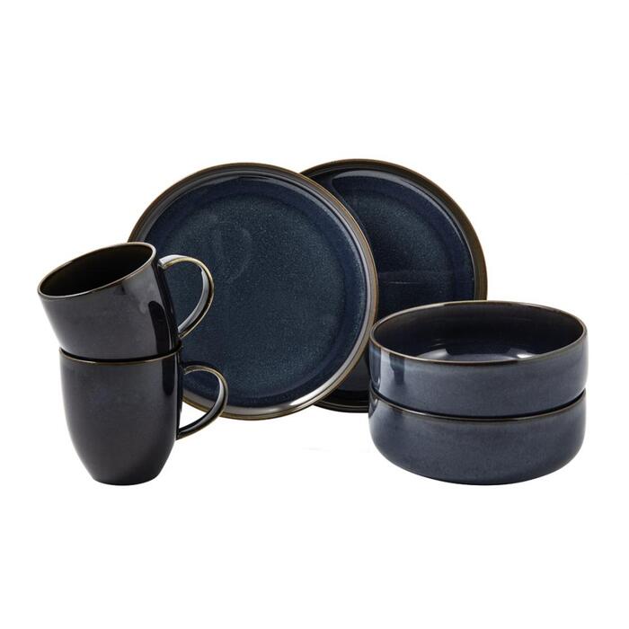 Набір посуду для сніданку на 2 персони, 6 предметів Denim Crafted Villeroy & Boch