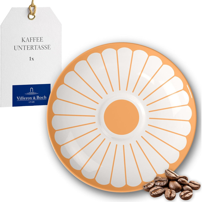 Блюдце кавове 14,8 см, помаранчевий Fleur Villeroy & Boch