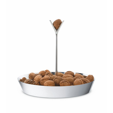 Фруктовница 29,5х27х29,5 см металлик Tutti frutti Alessi