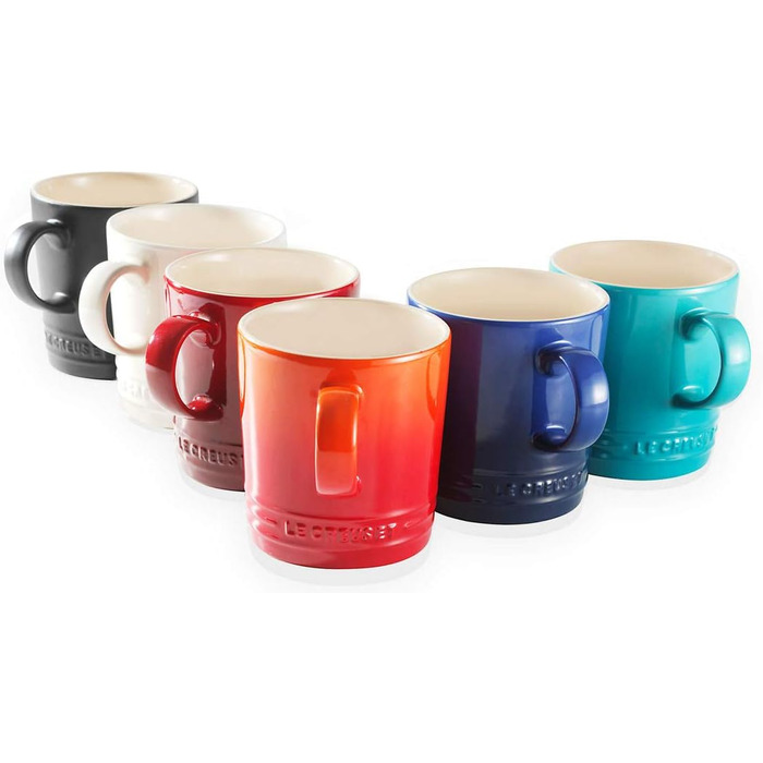 Керамічна чашка Le Creuset, 0,35 л, 70302351700002 (чорна матова, 350 мл)