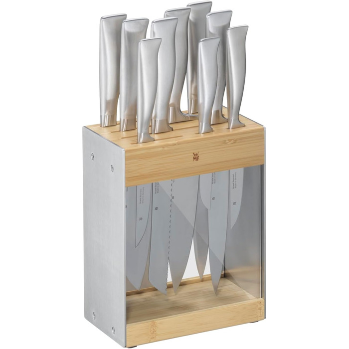 Блок для ножів прозорий Flextec Bamboo WMF