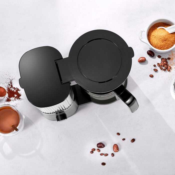 Кавомашина з фільтром 1,5 л, чорна Enfinigy Zwilling