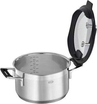 Каструля 24 см с крышкой Silence Pro Rosle