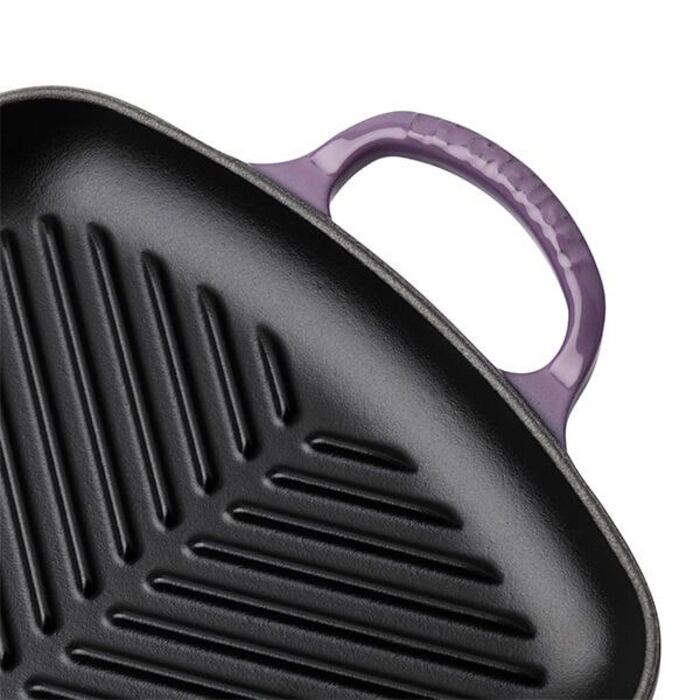 Сковорода гриль прямоугольная 30 см фиолетовая Le Creuset
