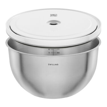 Набір мисок з вакуумними кришками, 6 предметів, нержавіюча сталь Fresh & Save Zwilling