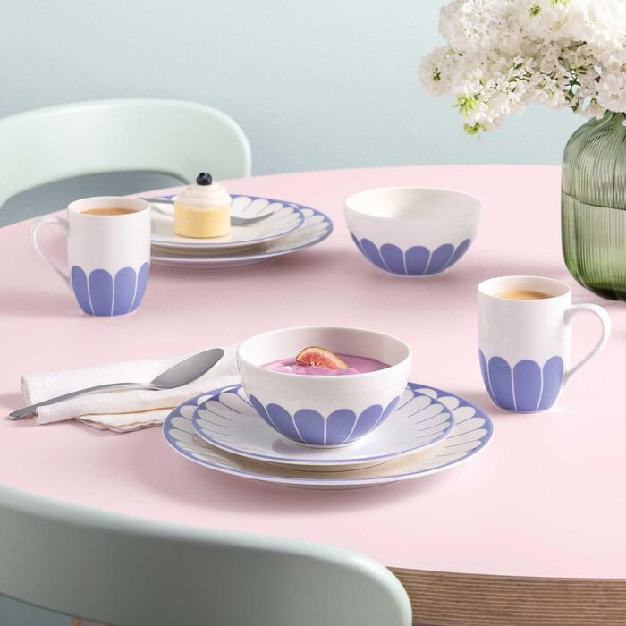 Піала для пластівців 430 мл синій Fleur Villeroy & Boch