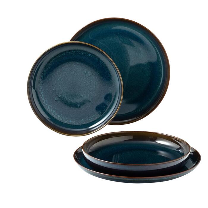 Набір столового посуду на 2 персони, 4 предмета Denim Crafted Villeroy & Boch