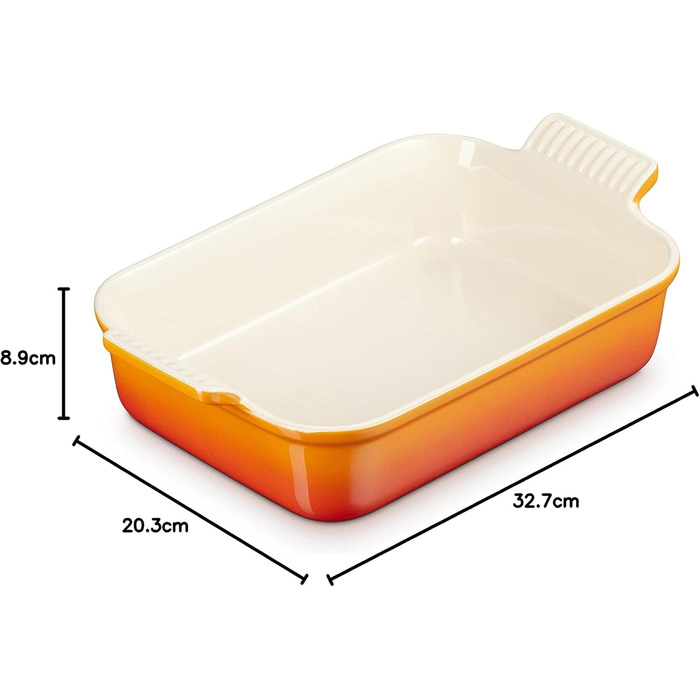 Форма для запікання прямокутна 2,4 л 26 см Volcanic Le Creuset