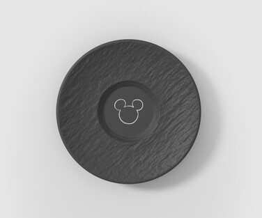 Блюдце до чашки для кави 15,4 см чорне Manufacture - Mickey Mouse Villeroy & Boch