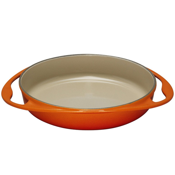 Блюдо для запікання 28 см, помаранчеве Le Creuset