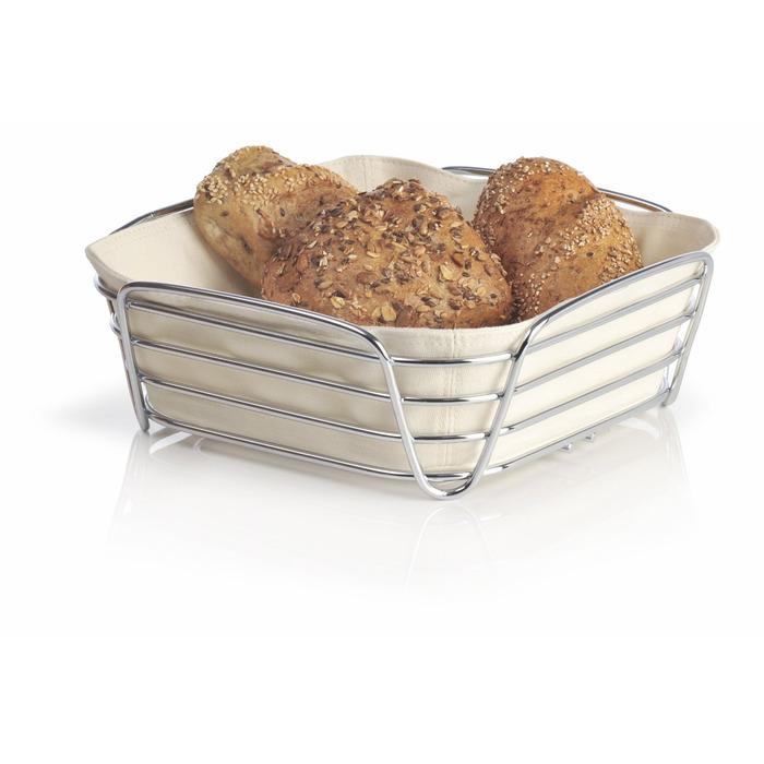 Кошик для хліба 25 x 25 см пісок Delara Blomus