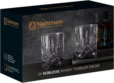 Набір склянок для віскі 295 мл, 2 предмети, димчастий Noblesse Nachtmann