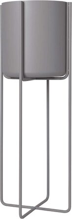 Горщик для рослин з підставкою 80 см Steel Gray Kena Blomus