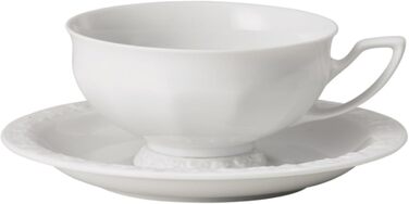 Чашка для чаю 200 мл, діаметр блюдце 16 см Rosenthal Maria Weiss