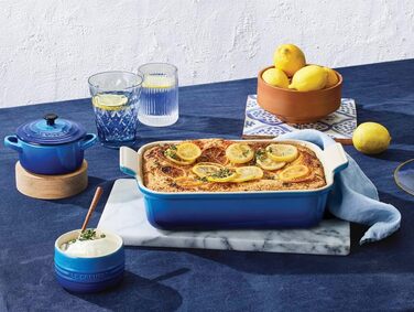 Форма для запікання прямокутна 4 л 32 см Azure Le Creuset