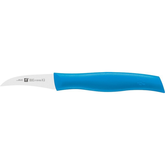 Ніж для чищення овочів, 6 см блакитний Twin Grip Zwilling