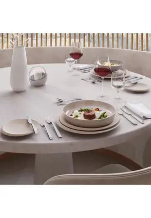 Набір тарілок, 12 предметів, порцеляна NewMoon Beige Villeroy & Boch