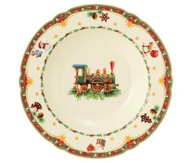 Супова тарілка 23 см Marie-Luise Weihnachtsnostalgie Seltmann Weiden