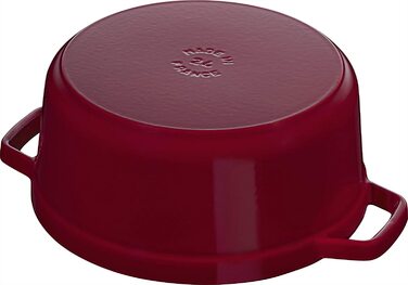 Каструля / жаровня 26 см 4,7 л з кришкою бордова Staub