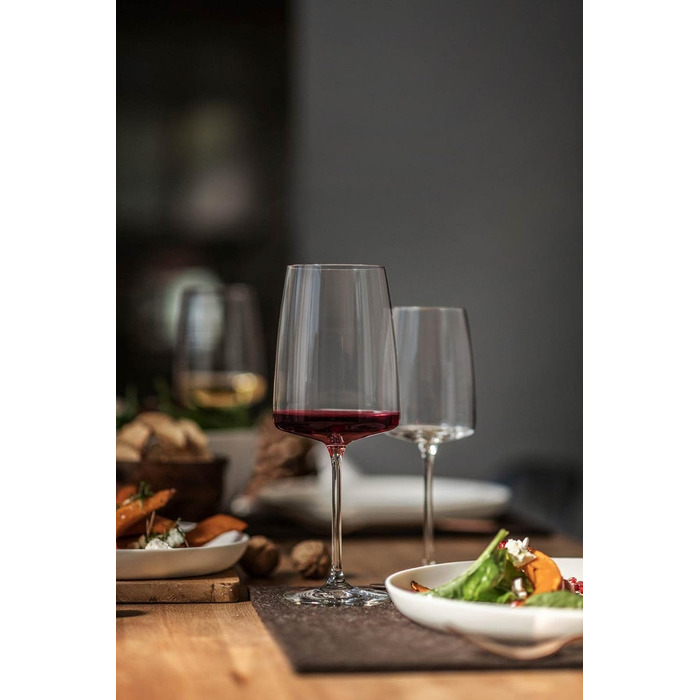 Набір келихів для вина та склянок для води,  8 предметів, Vivid Senses Zwiesel Glas