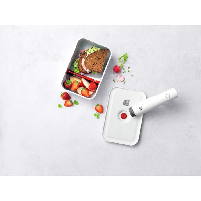 Ланч-бокс вакуумний L, біло-червоний Fresh & Save Zwilling