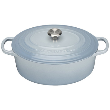 Гусятница / жаровня 27 см, блакитний Le Creuset
