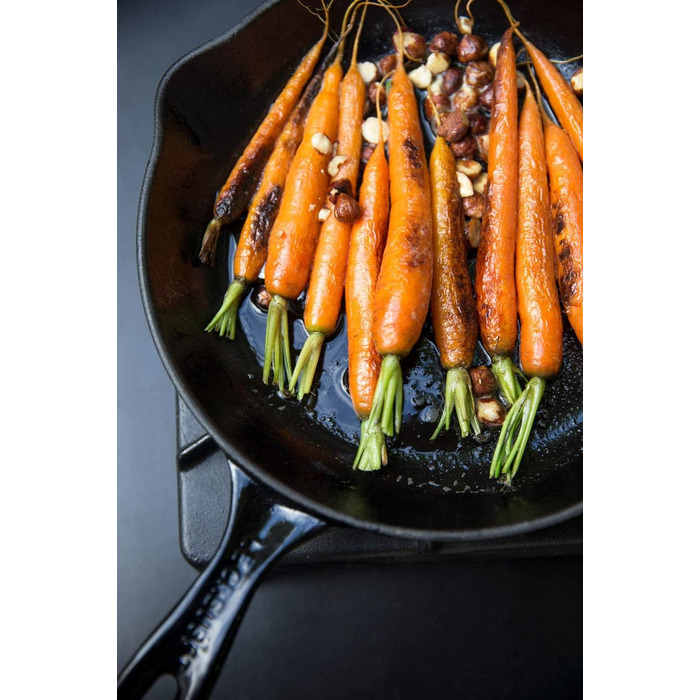 Сковорода чавунна 23 см, чорна Le Creuset
