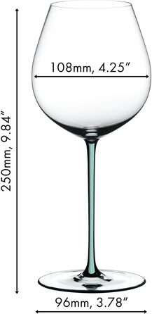 Келих для вина 738 мл м'ятний Fatto a Mano, Riedel
