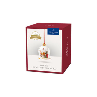 Ялинкова прикраса дзвіночок 6 x 6 x 7 см Annual Christmas Edition 2023 Villeroy & Boch